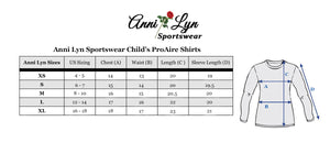 Anni Lyn Sportswear Kid's Long Sleeve Ventilated Show Shirt