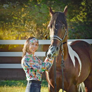 Anni Lyn Sportswear Women's Equestrian Headband - One Size