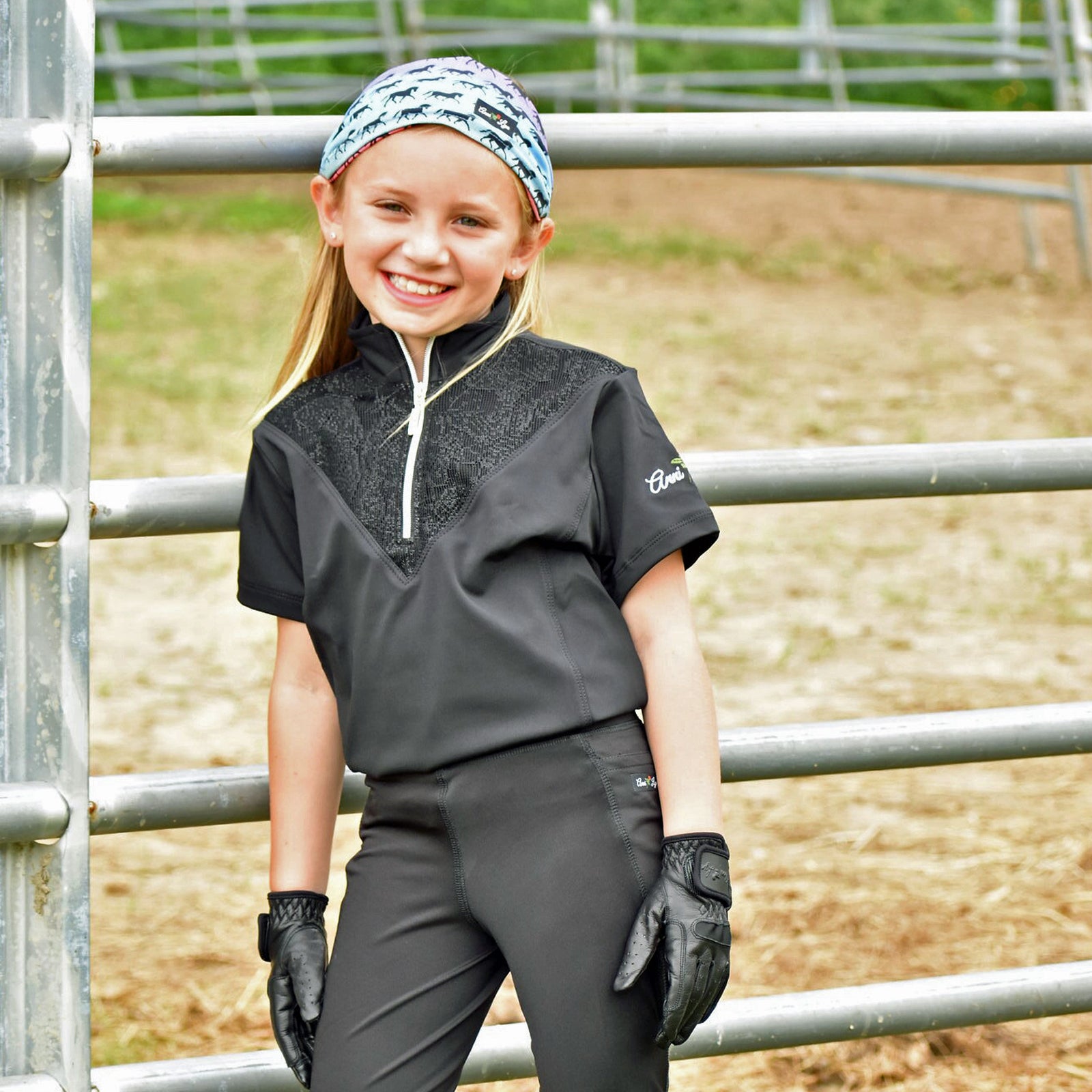 Anni Lyn Sportswear Kid's Elegance Short Sleeve Shirt