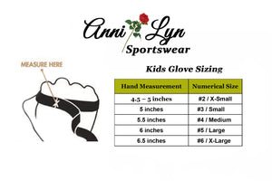 Anni Lyn Sportswear Kids Leather Show Circuit Glove
