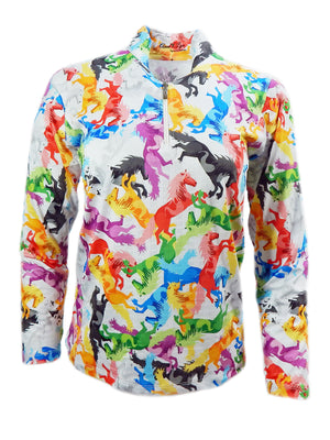 Anni Lyn Sportswear Kid's ProAire Printed L/S Shirt