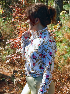 Anni Lyn Sportswear Women's Ventilated Long Sleeve Sun Shirt