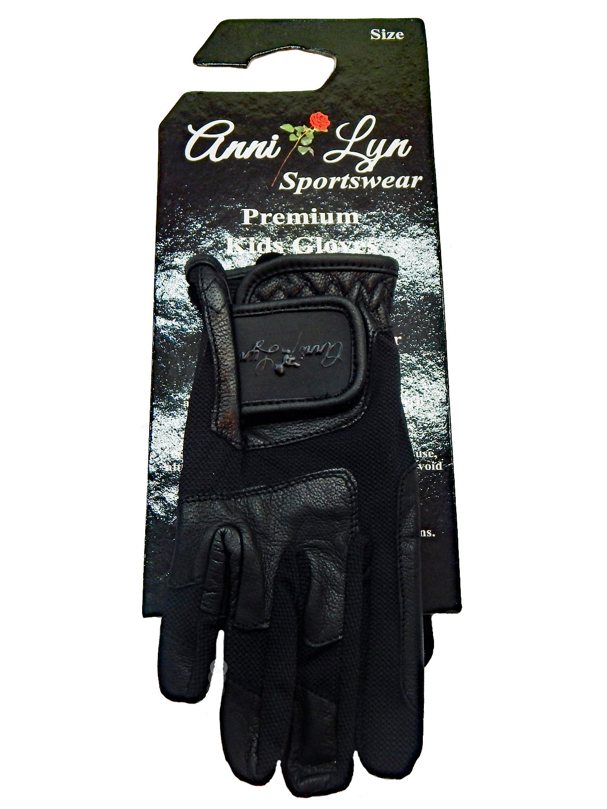 Anni Lyn Sportswear Kid's Leather Show Circuit Glove
