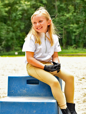 Anni Lyn Sportswear Kid's Elevate Silicone Knee Patch Tight