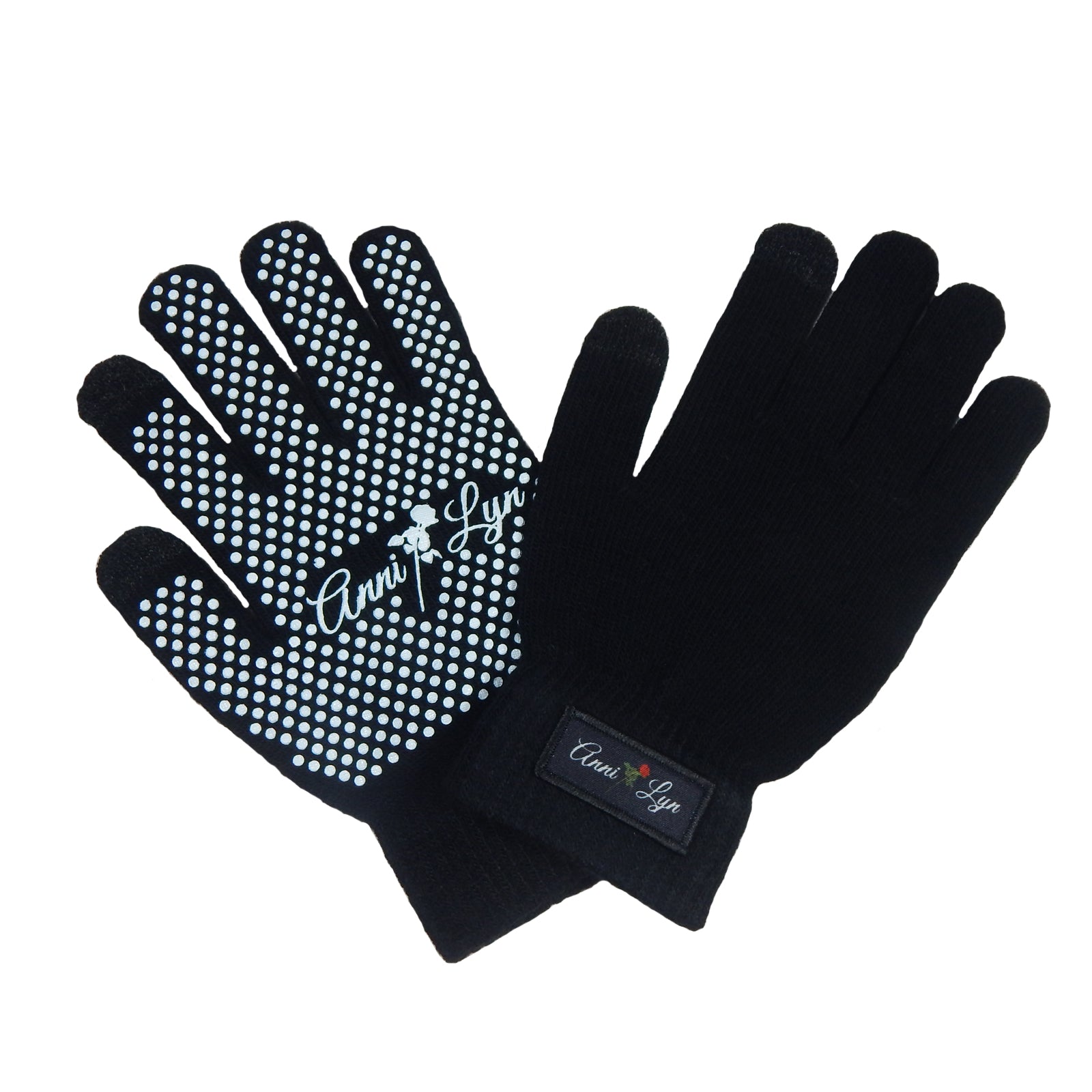 Anni Lyn Sportswear Winter Knit Gloves with Silicone Grip
