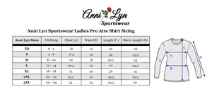 Anni Lyn Sportswear Women's ProAire Printed L/S Shirt