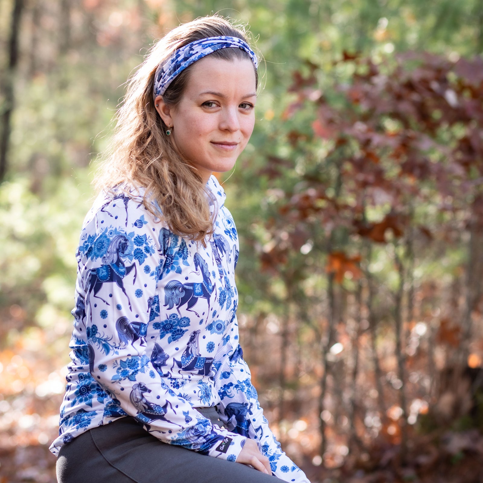 Anni Lyn Sportswear Women's Ventilated Long Sleeve Sun Shirt