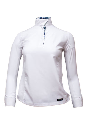Anni Lyn Sportswear Women's Ventilated Long Sleeve Show Shirt