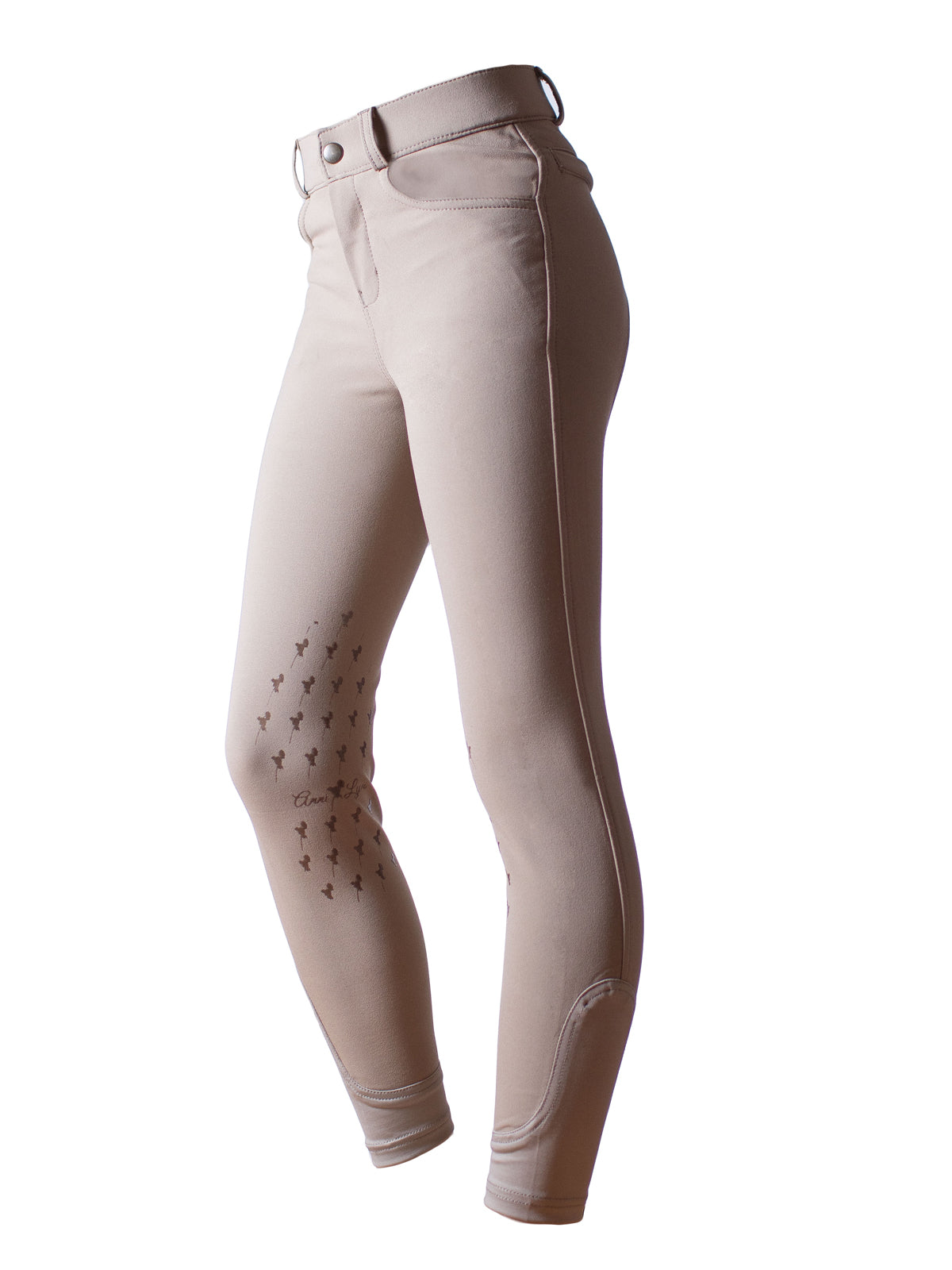 Anni Lyn Sportswear Kid's Emelie Knee Patch Breech