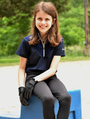 Anni Lyn Sportswear Kid's Elegance Short Sleeve Shirt