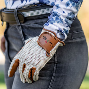 Anni Lyn Sportswear Women's Cavalier Crochet Glove