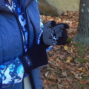 Anni Lyn Sportswear Winter Knit Gloves with Silicone Grip