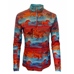 Anni Lyn Sportswear Women's Ventilated Long Sleeve Sun Shirt