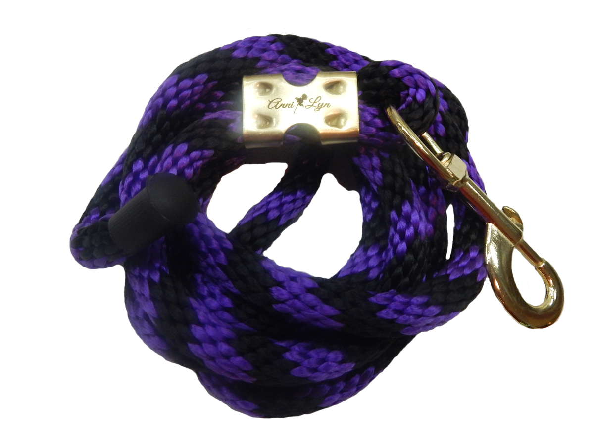Anni Lyn Sportswear Two Tone Poly Lead Rope w/ Snap