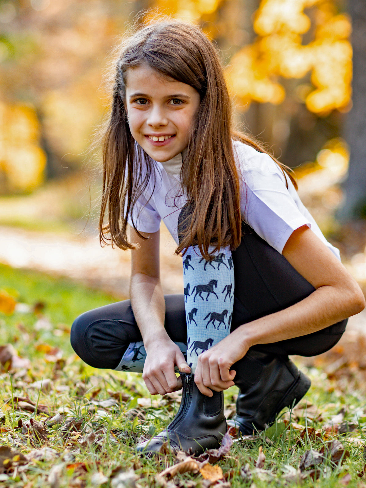 Anni Lyn Sportswear Kid's Printed Boot Socks- One Size - Closeout Item!